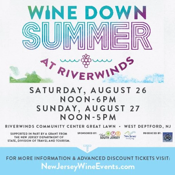 Wine Down the Summer Festival RiverWinds (West Deptford)