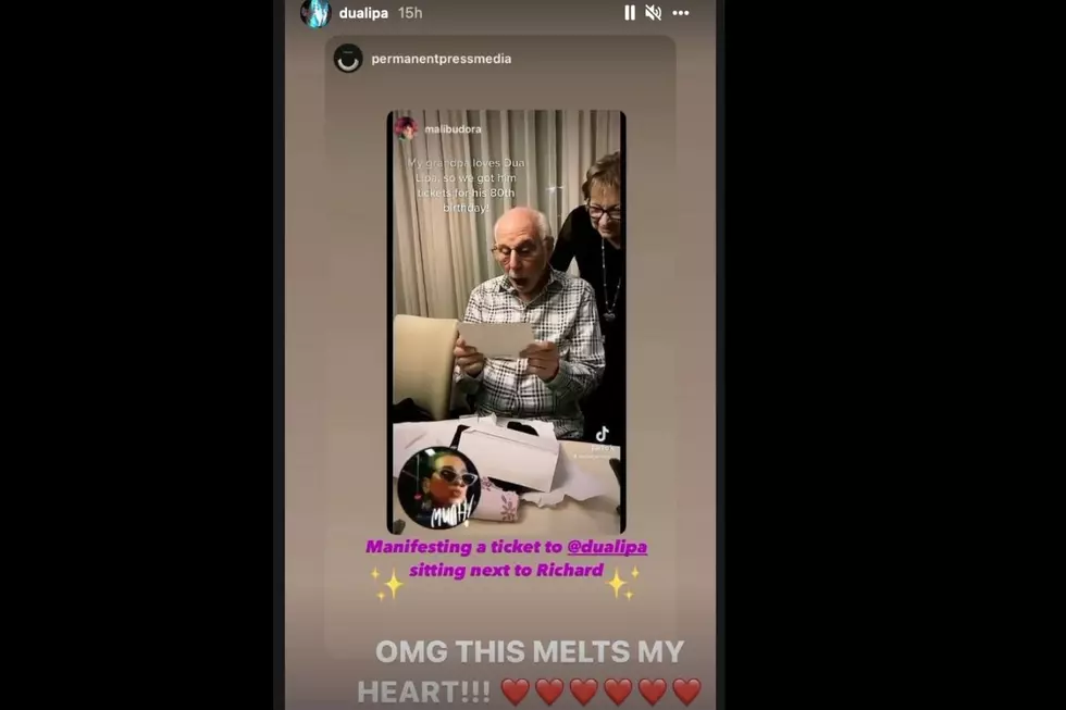 Eighty Year Old Grandpa Loses His Mind Over Dua Lipa Tickets