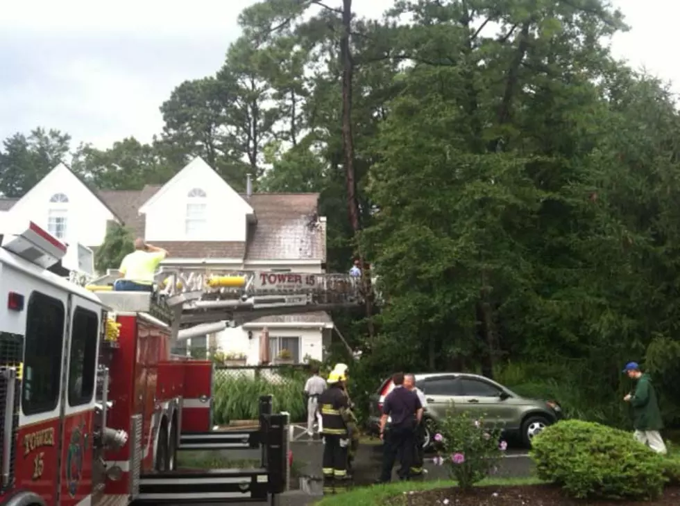 Lightning Strikes Local Home